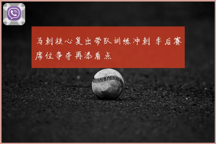 马刺核心复出带队训练冲刺 季后赛席位争夺再添看点