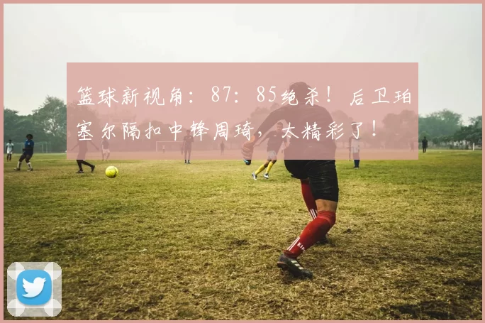 篮球新视角：87：85绝杀！后卫珀塞尔隔扣中锋周琦，太精彩了！