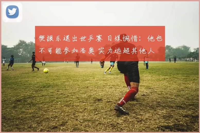 樊振东退出世乒赛 日媒惋惜：他也不可能参加洛奥 实力远超其他人